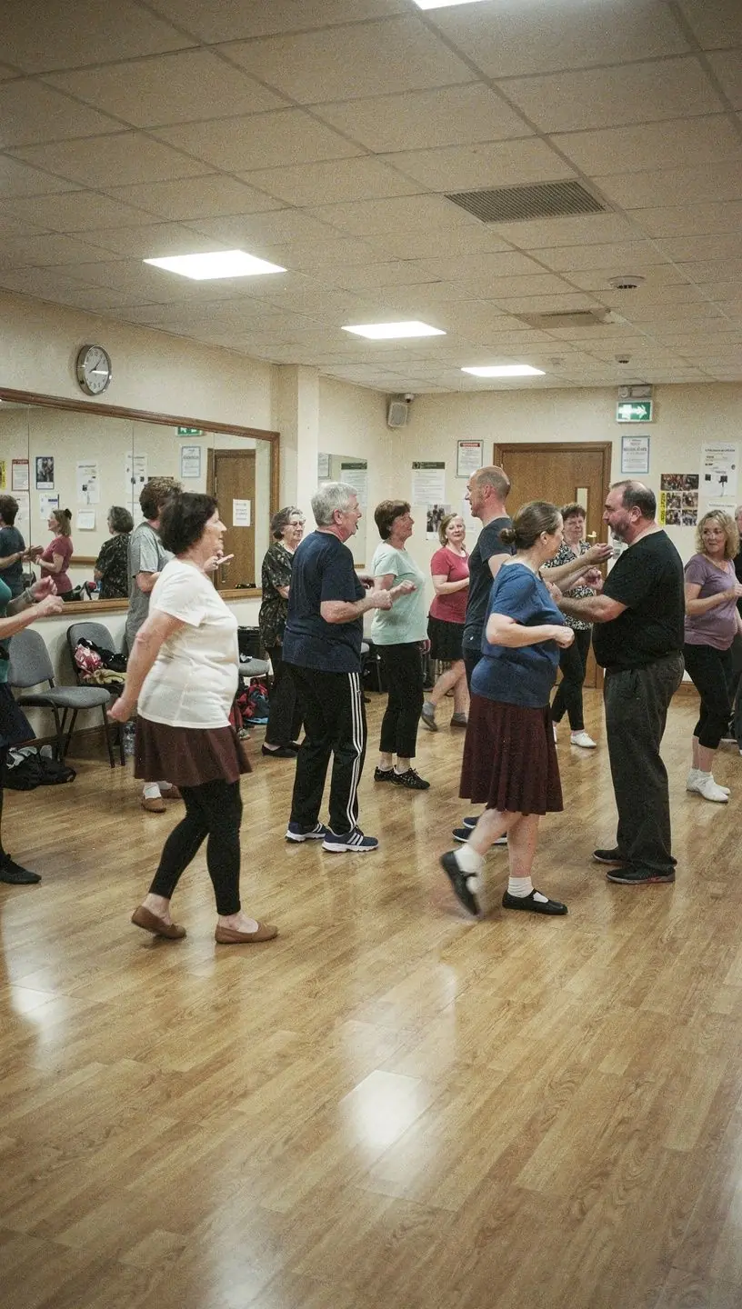 Family enjoying regional event activities together.